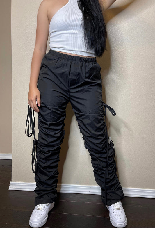 Drawstring Cargo Pants