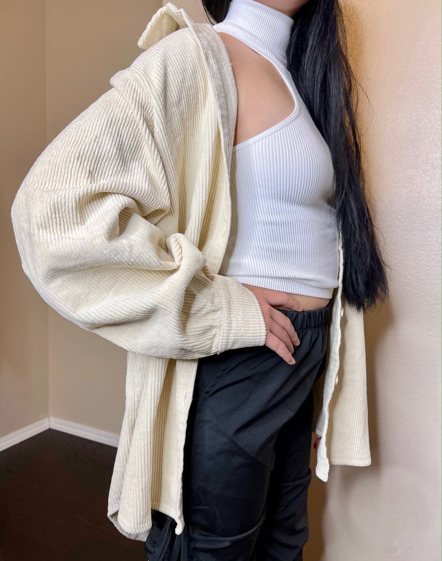 Oversized Corduroy Jacket